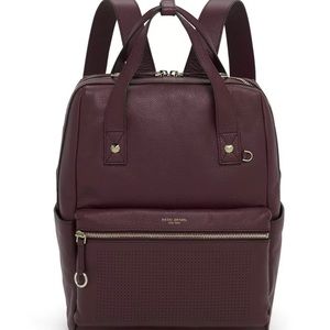 Henri Bendel Influencer Wine / burgundy Backpack NEW!
